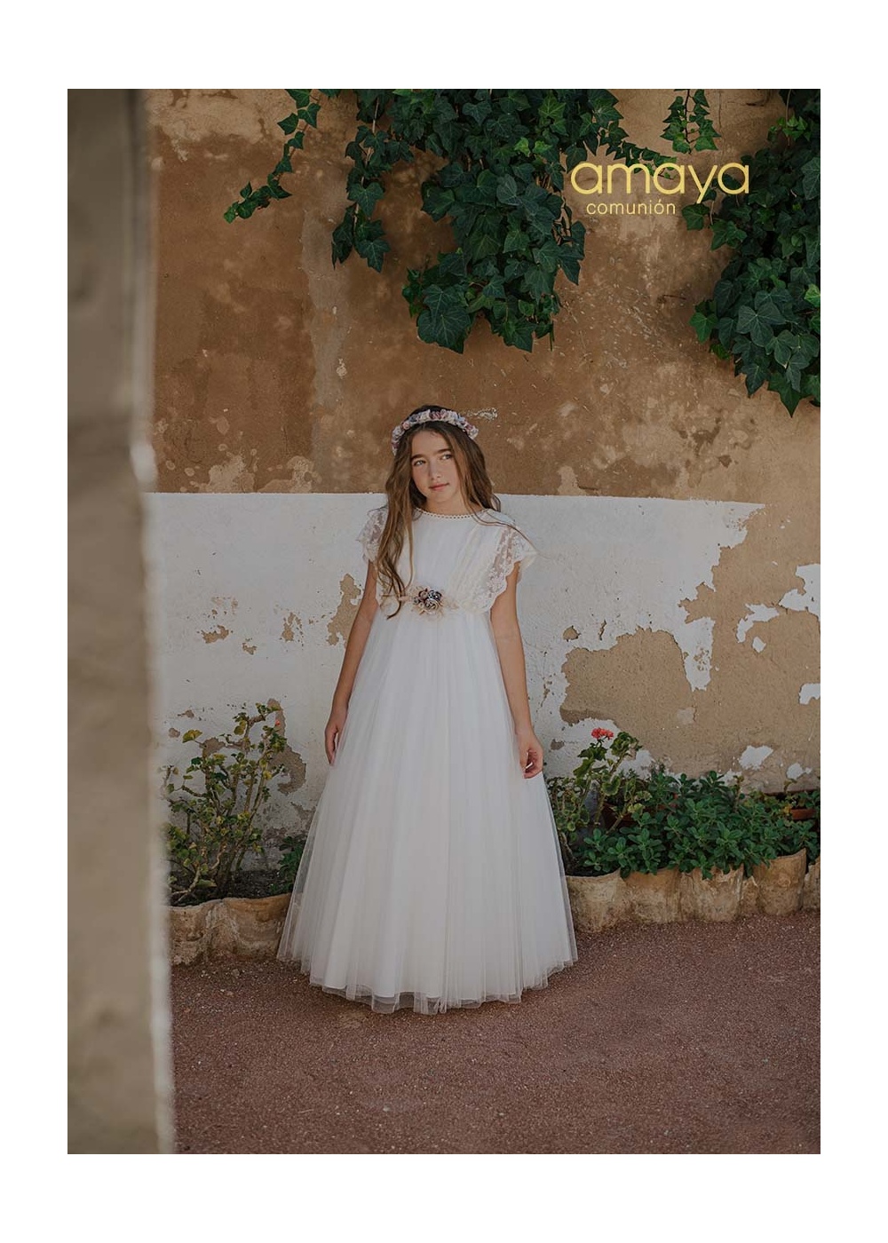 - VESTIDO DE COMUNION 2027 AMAYA MODELO 657025MC