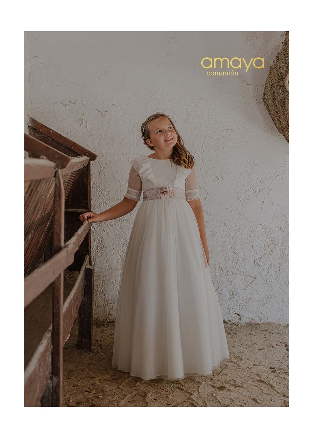 - VESTIDO DE COMUNION 2027 AMAYA MODELO 657007MD