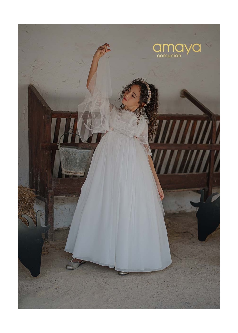 - VESTIDO DE COMUNION 2027 AMAYA MODELO 657002MD