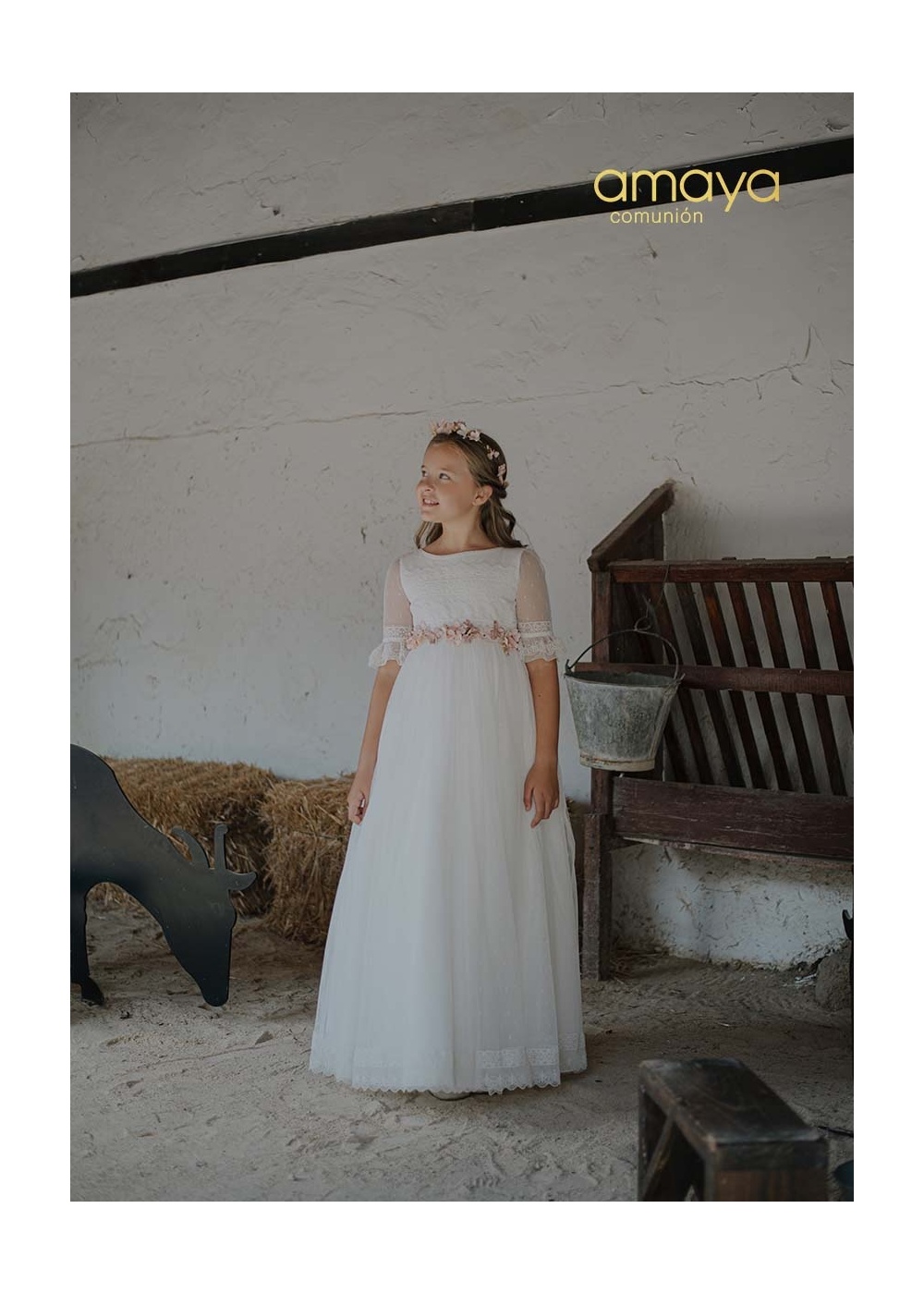 - VESTIDO DE COMUNION 2027 AMAYA MODELO 657005MD