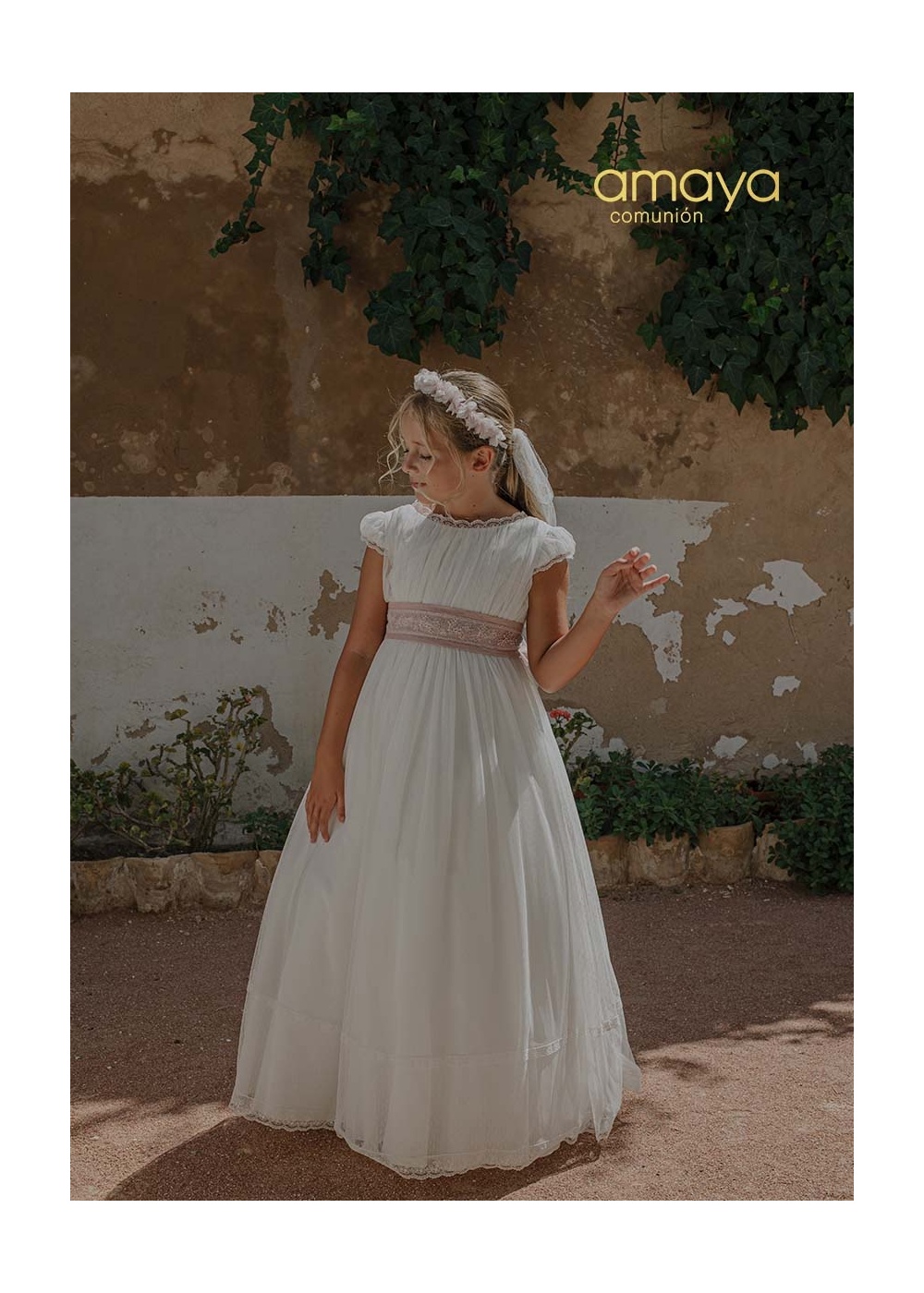 - VESTIDO DE COMUNION 2027 AMAYA MODELO 657024MC