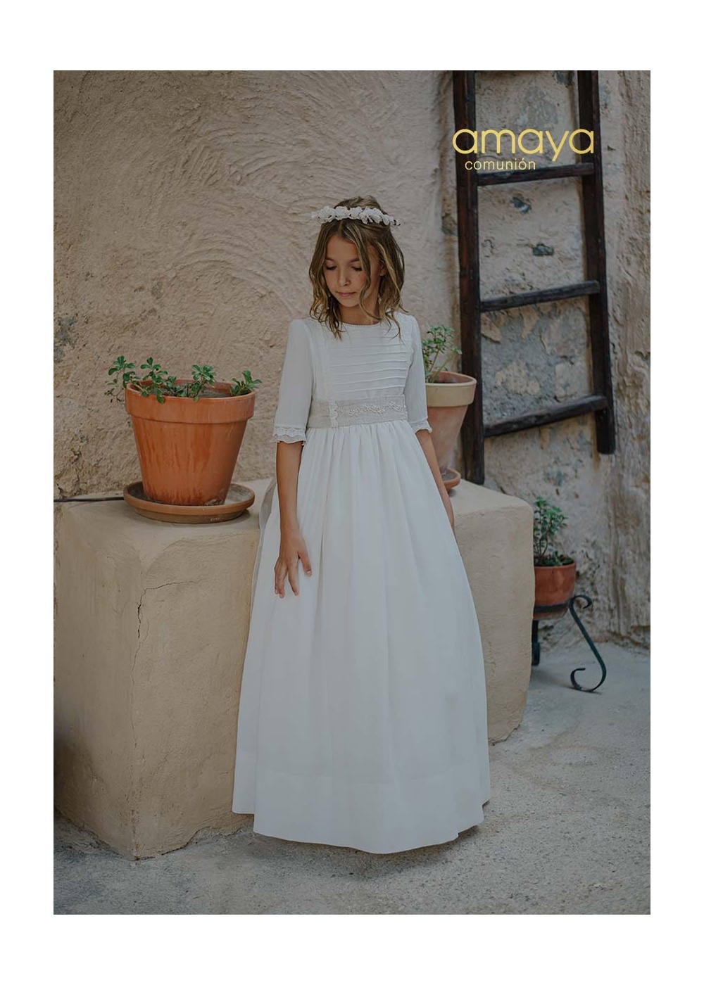 - VESTIDO DE COMUNION 2027 AMAYA MODELO 657009MD