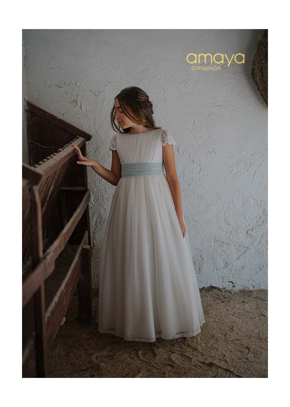 - VESTIDO DE COMUNION 2027 AMAYA MODELO 657003MC